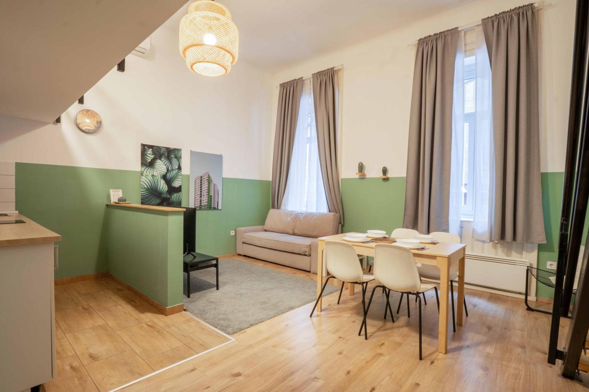 Cosy Studio In Terezvaros W41 Green Budapest Exterior foto